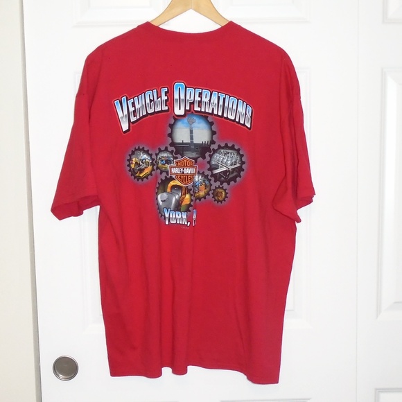 Harley Davidson Vehicle Operations York, PA Shirt - Picture 7 of 8